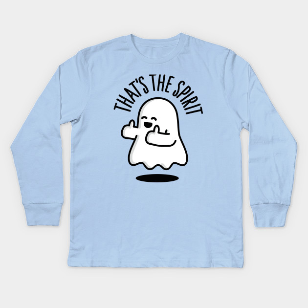 That's the spirit cute ghost thumbs up Halloween
